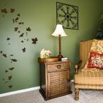 Falling Leaves Wall Decal - Vinyl Wall Art Decal..