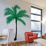 Date Palm Tree Wall Decal