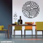 Rounded Spiral - Wall Art Decal